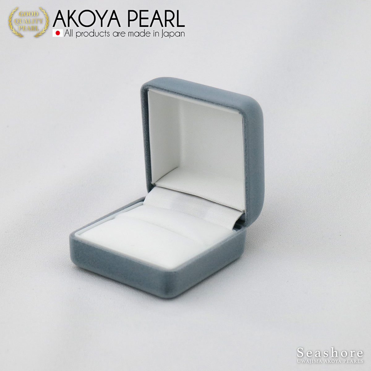 Hanadama Pearl Pearl Ring Ring Akoya Pearl [8.0-8.5mm] SV925 Platinum Finish No. 9/11/13/15 Comes with 3S Card Identification and Storage Case (3942)