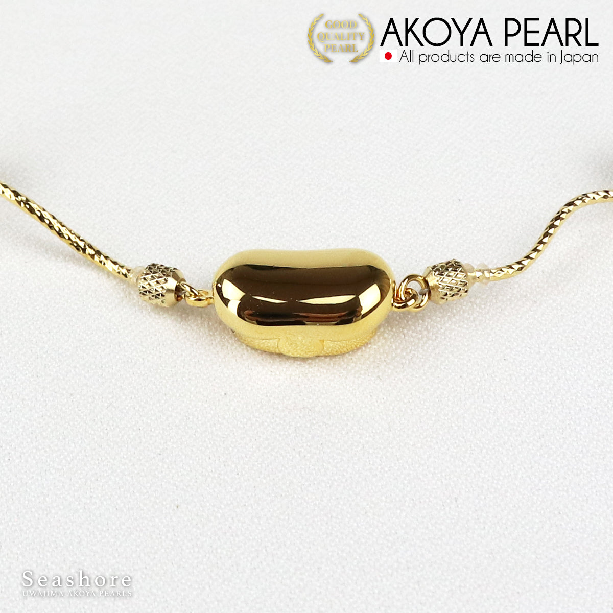 Akoya Pearl Station Pearl Necklace [8.5-9.0mm] 12 Beads SV925 Rhodium/Gold Princess Model with Cardboard Case