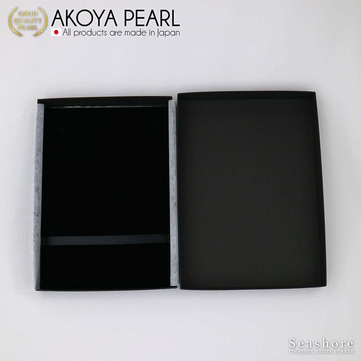 Omega paper case necklace case black/light gray (1.0.745.850)
