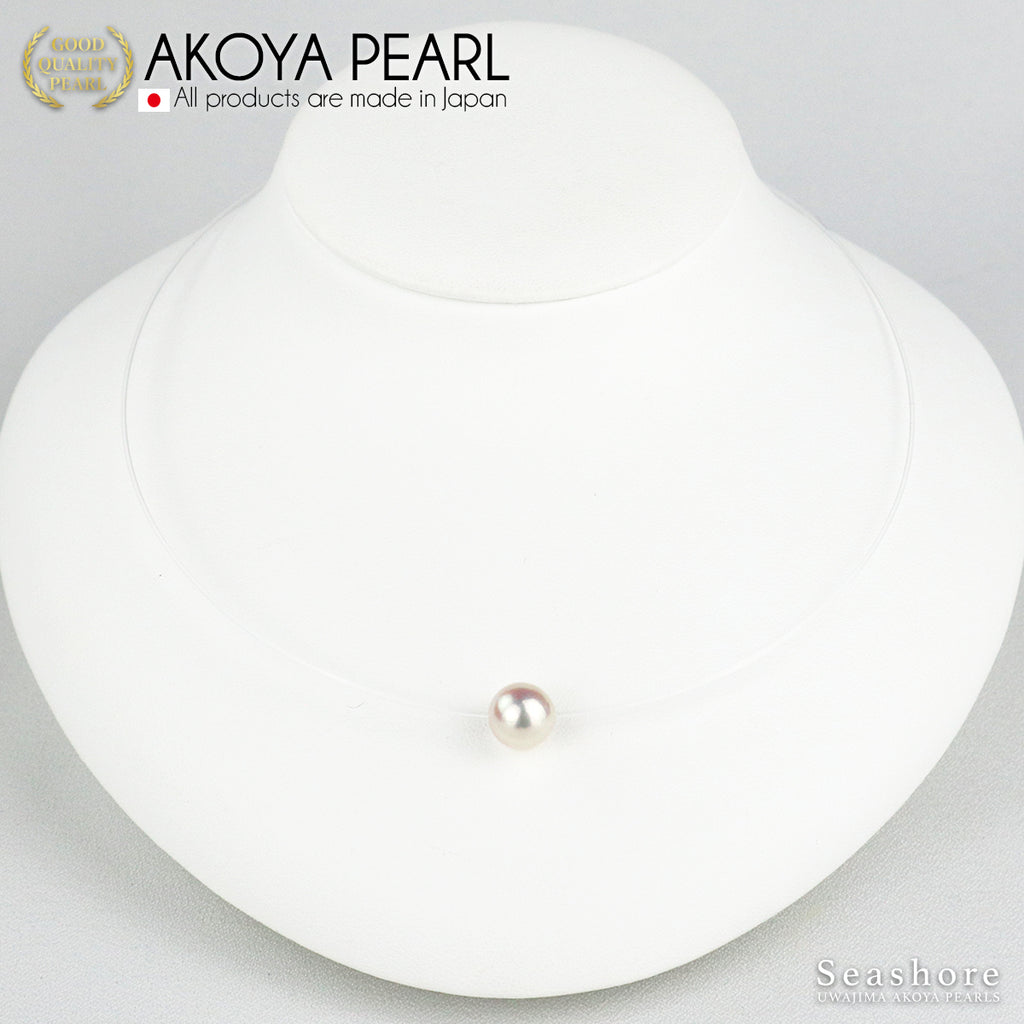 花珠級 アコヤ あこや パール k14YG 】チョーカー 6.5-7.0mm（花珠級 